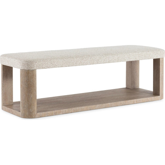 001 SI-2514882 | Primary Silo | Loggia 58" Bench by Bernhardt in aria. Made from fabric, wood in a transitional style.