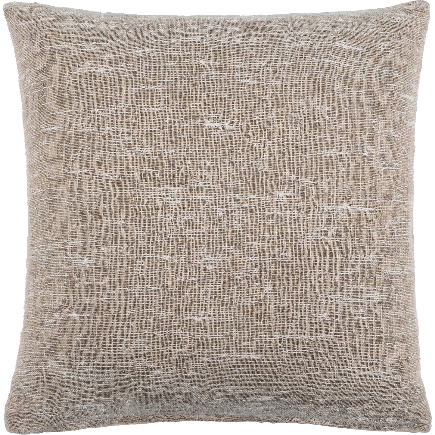002 SI-1889858,SI-1889859,SI-1889860,SI-1889861 | Additional Silo | Romona Pillow - 27769 by Surya in cream, tan. Made from 50% linen, 50% polyester, 100% cotton in a unique style.