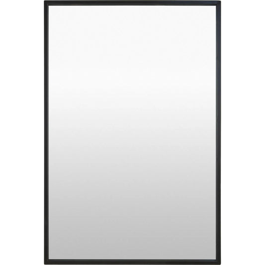 001 SI-2380135,SI-2380136 | Primary Silo | Carmen Rectangular Accent Mirror by Surya in black and matte. Made from iron in a transitional style.