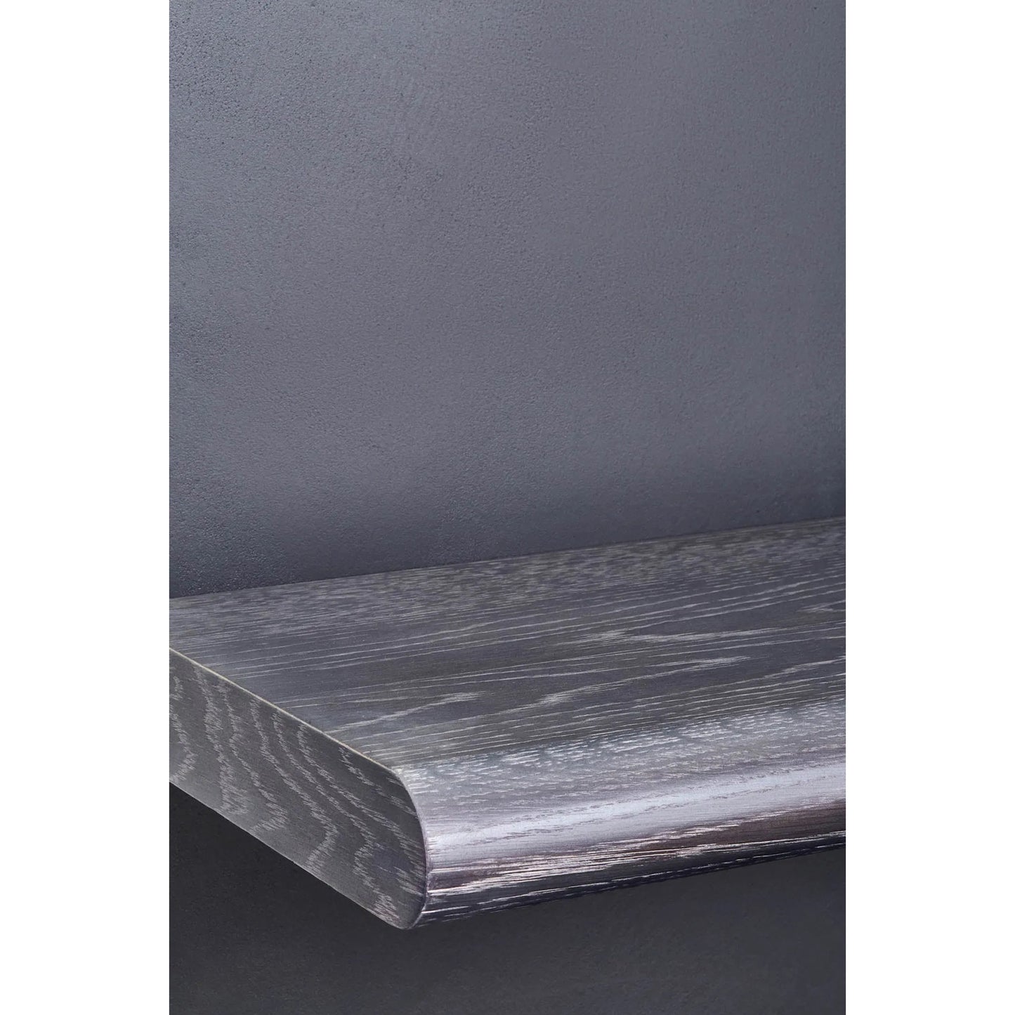 003 SI-2325219 | Closeup | Julian Bookcase by LH Imports in black and smoked black. Made from mdf fiber-reinforced concrete, oak wood in a modern style.