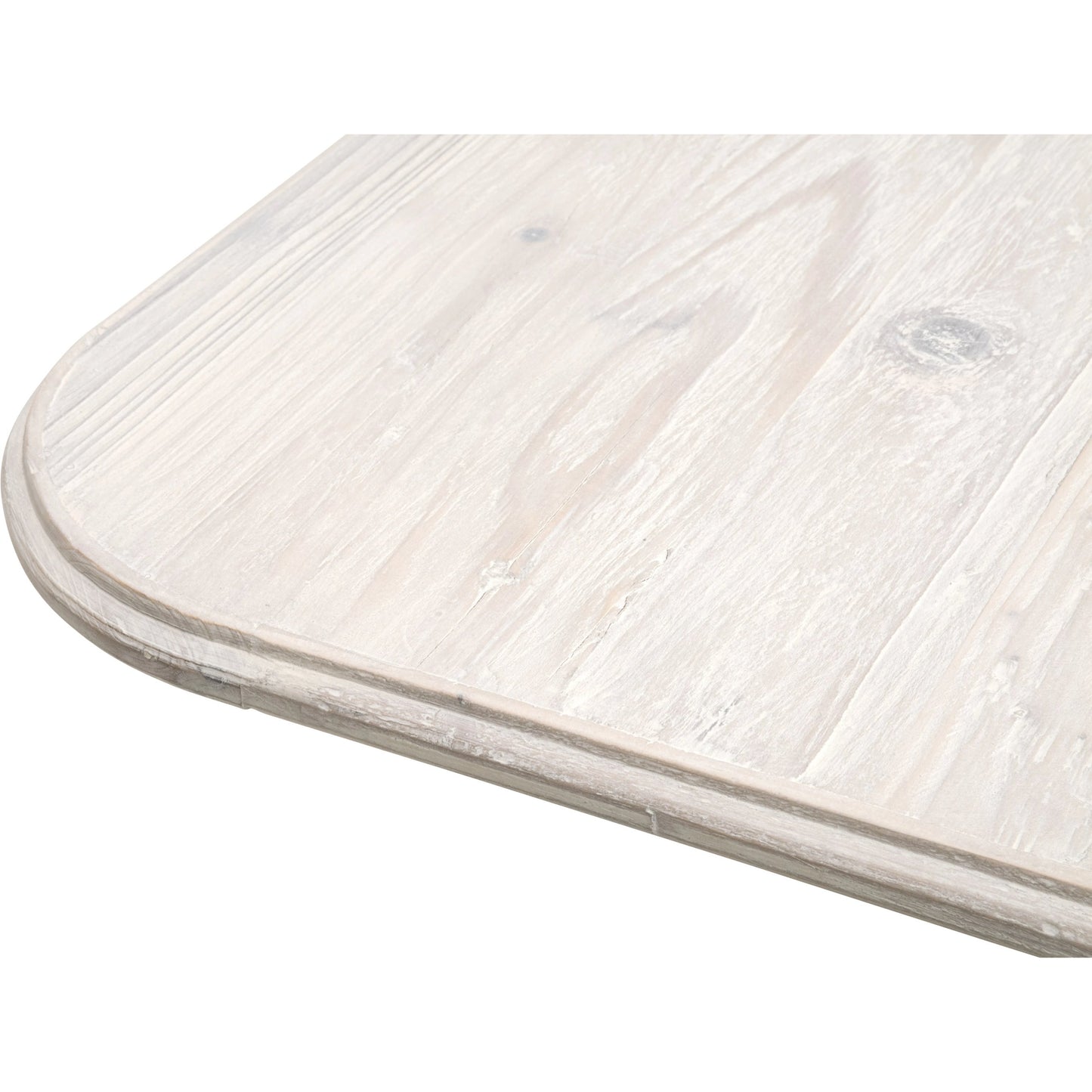 005 SI-2021738 | Additional Silo | Roma Dining Table by Essentials For Living in white wash pine. Made from solid reclaimed pine, reclaimed pine veneer, mdf in a modern style.