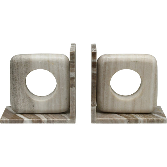 Rover Marble Bookend by Worlds Away. Made from marble in a modern style.