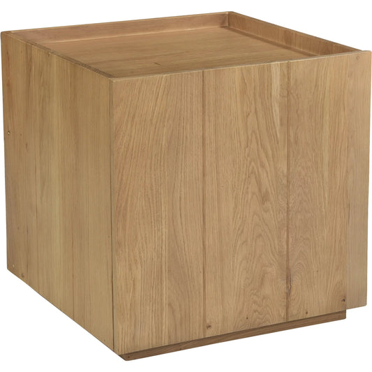 000 SI-2253942 | Primary Silo | Plank Nightstand by Moe's Home Collection in oak natural. Made from solid oak, back panel in oak veneer in a transitional style.