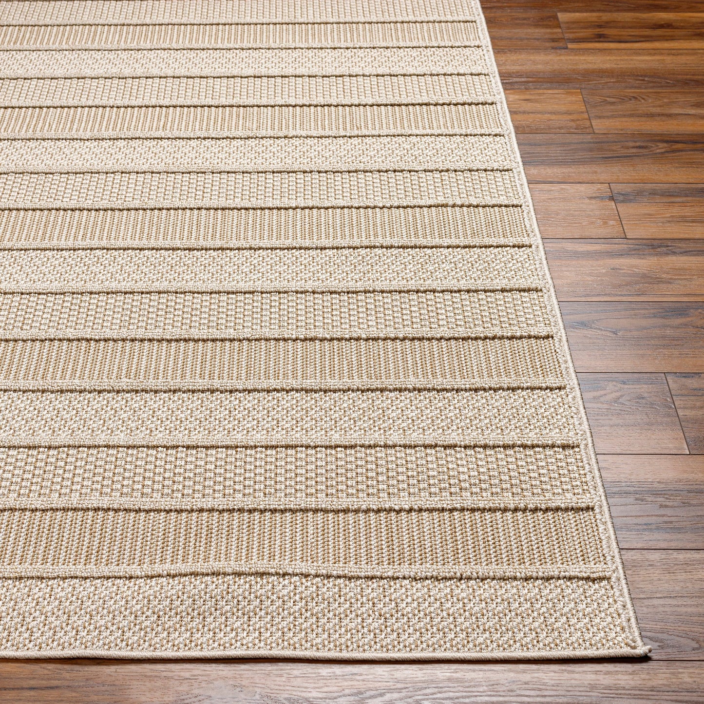 004 SI-1948904,SI-1948905,SI-1948906,SI-1948907 | Closeup | Rockport Rug - 32952 by Livabliss in ivory, tan. Made from 100% polypropylene in a unique style.