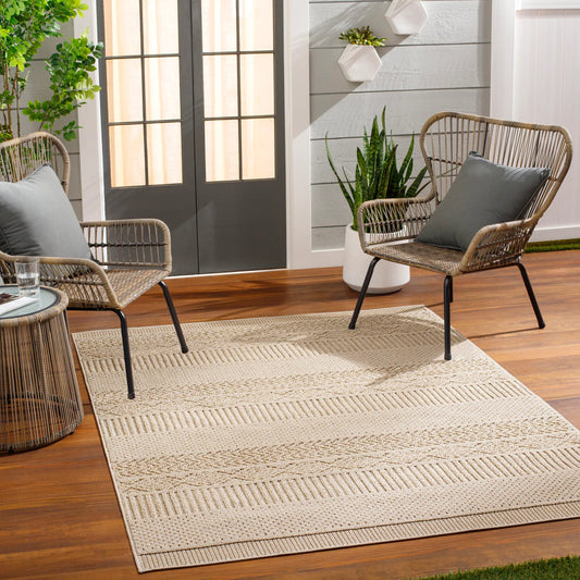 Rockport Rug - 32955 by Livabliss in ivory, tan. Made from 100% polypropylene in a unique style.