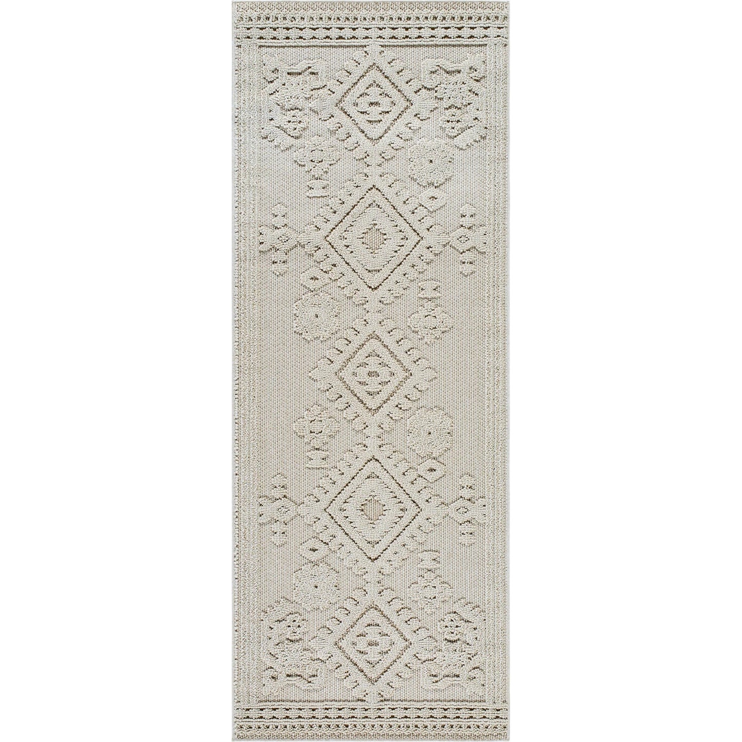 001 SI-1948937 | Primary Silo | Rockport Machine Woven Rug by Livabliss in ivory, tan. Made from 100% polypropylene in a modern style.