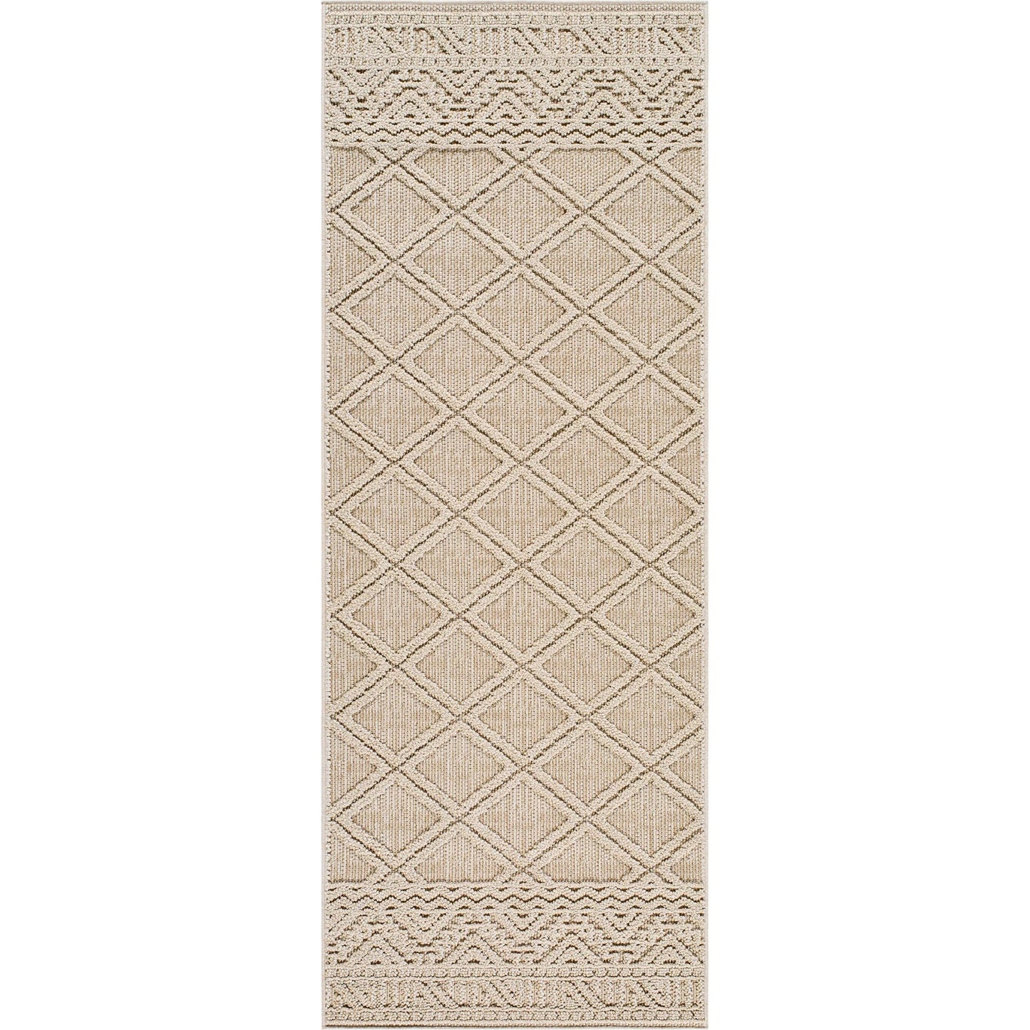 002 SI-1948945 | Primary Silo | Rockport Rug - 32957 by Livabliss in ivory, tan. Made from 100% polypropylene in a unique style.