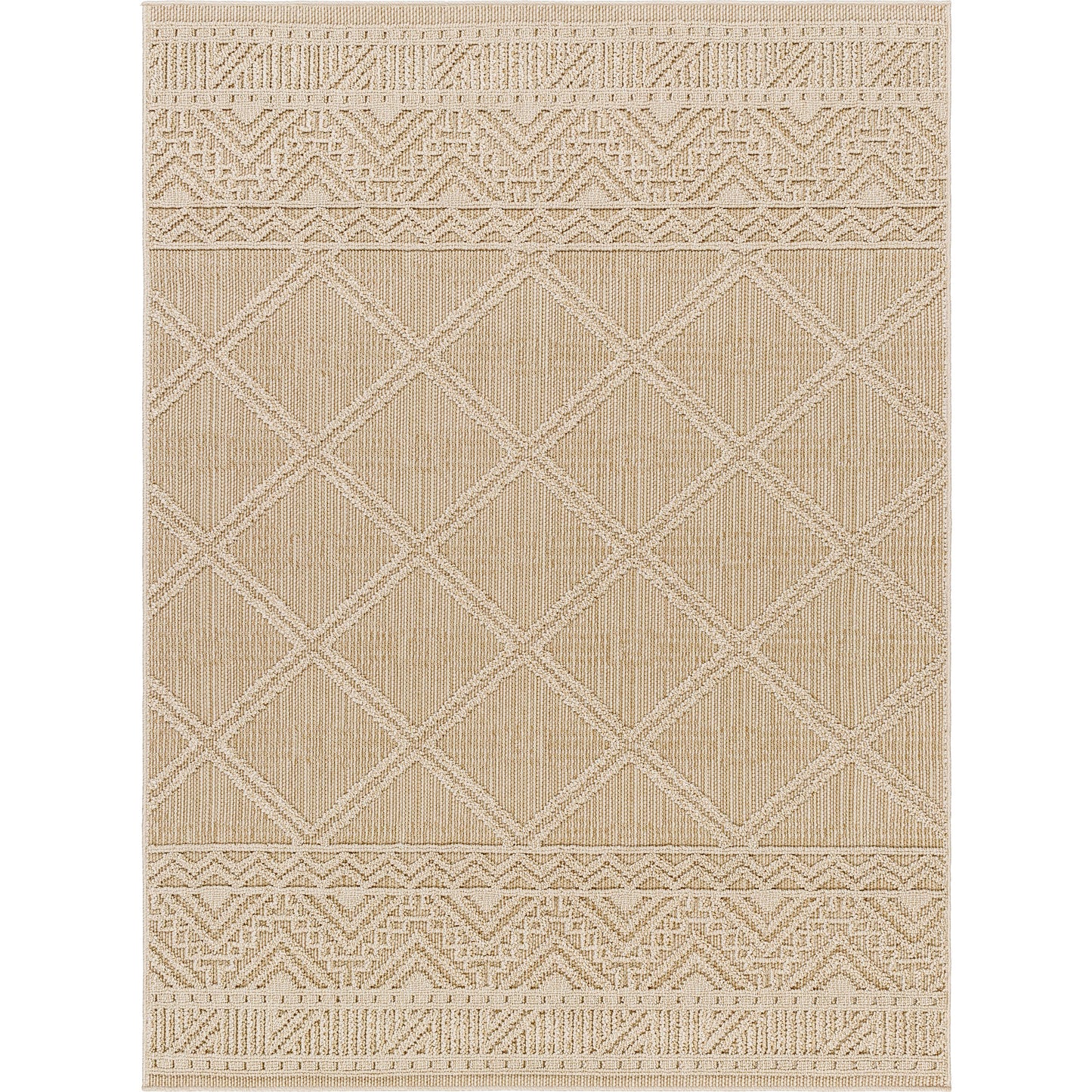 001 SI-1948944,SI-1948945,SI-1948946,SI-1948947 | Primary Silo | Rockport Rug - 32957 by Livabliss in ivory, tan. Made from 100% polypropylene in a unique style.