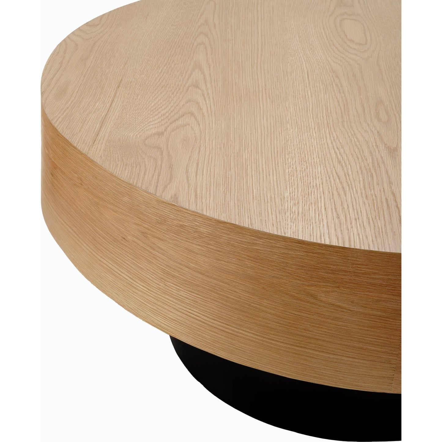 004 SI-2164668 | Closeup | Russula Coffee Table - 530056 by Surya. Made from oak, iron in a modern style.
