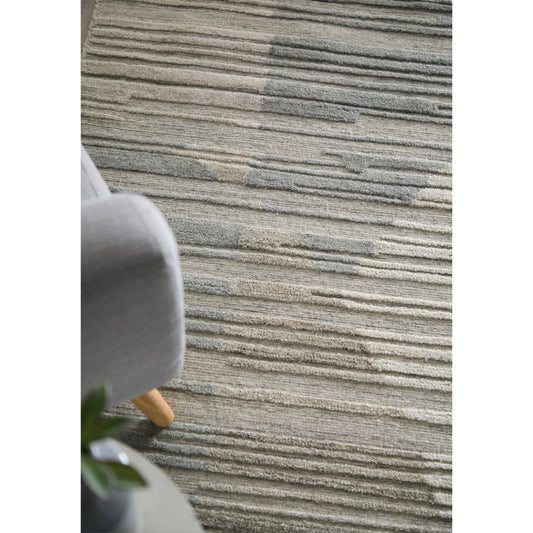 Elias Rug - ELS69FXF by Feizy in brown, blue, tan. Made from viscose, wool in a unique style.