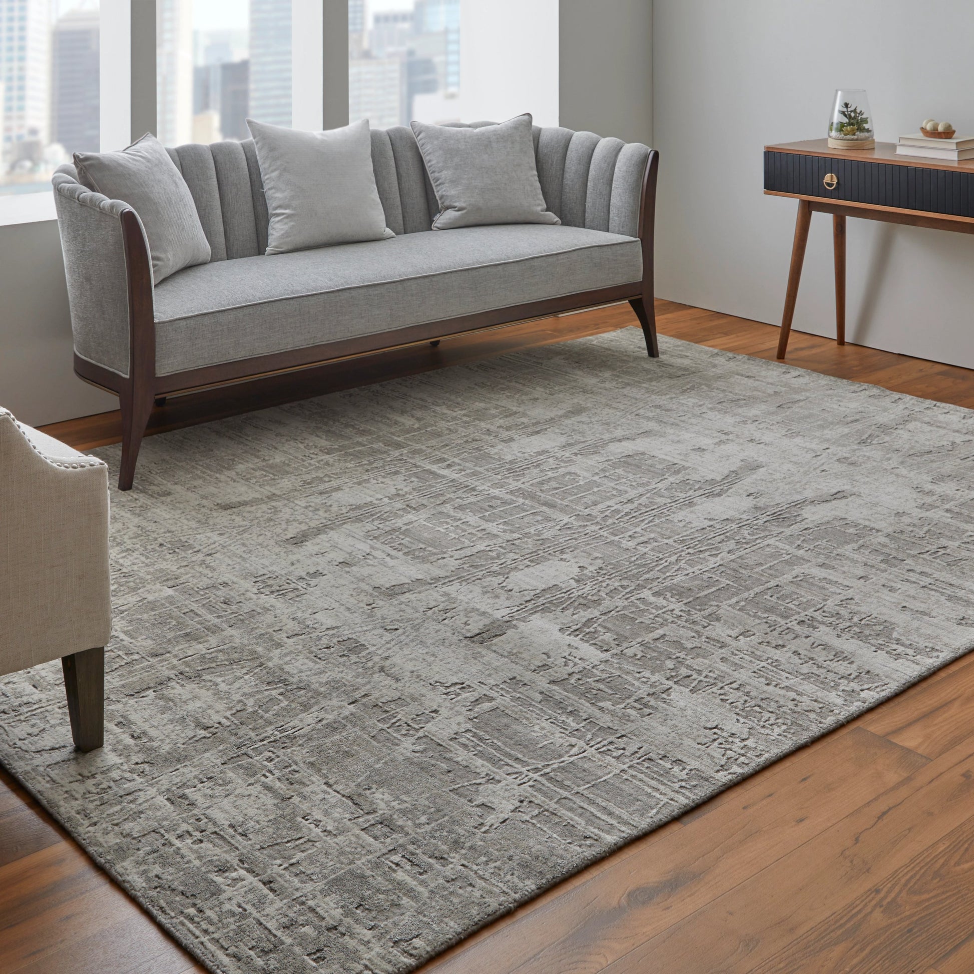 Eastfield Rug - 69A5F by Feizy. Made from wool, viscose in a unique style.