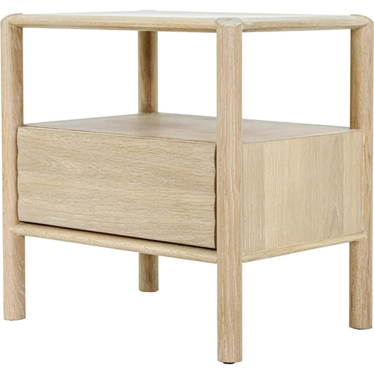 001 SI-2527546 | Primary Silo | Runway Nightstand by LH Imports in light oak. Made from oak in a unique style.