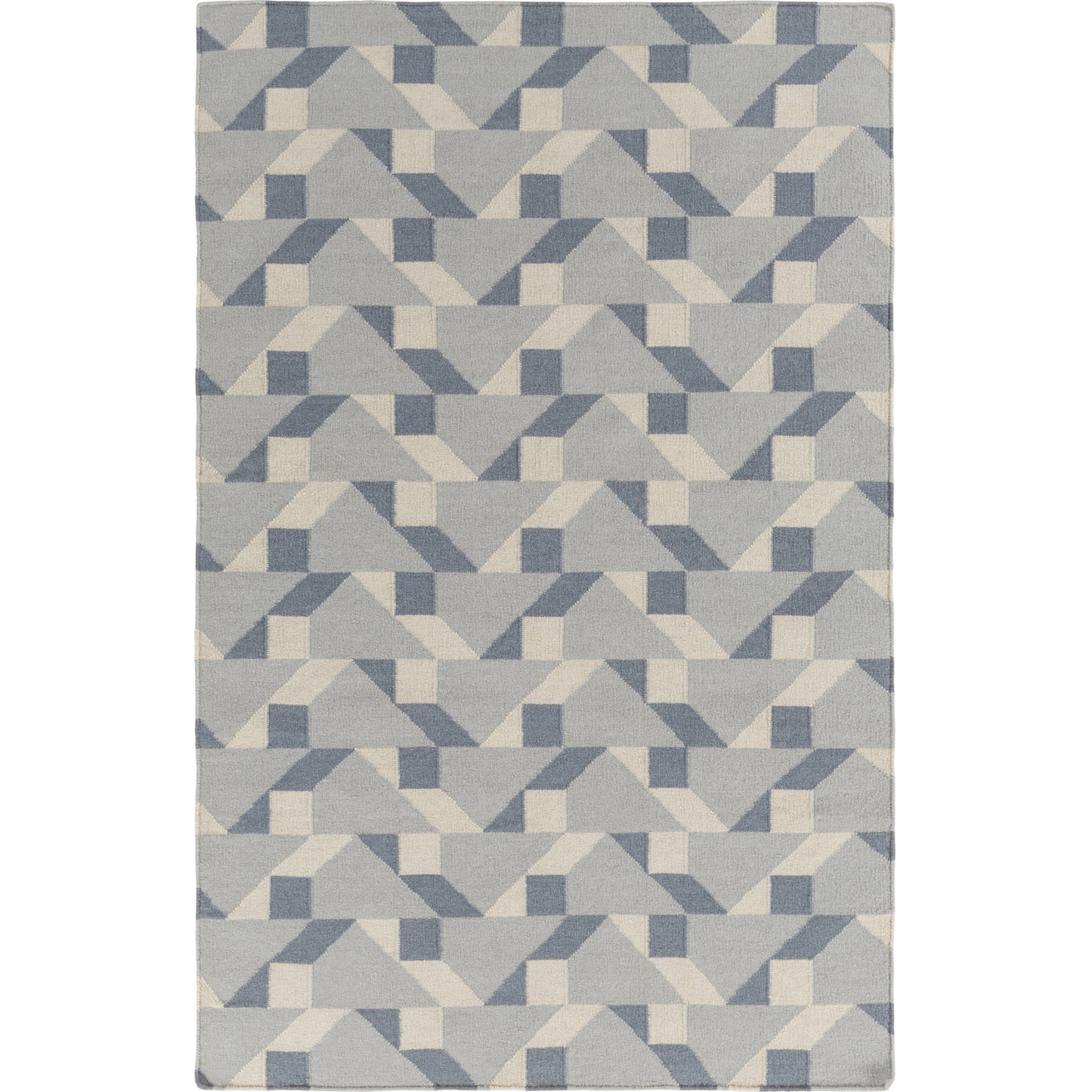 002 70290-25666,70290-25667,70290-25668,70290-25669,70290-25670 | Primary Silo | Rivington Rug - 14864 by Surya in slate, denim, ivory. Made from 100% wool in a unique style.