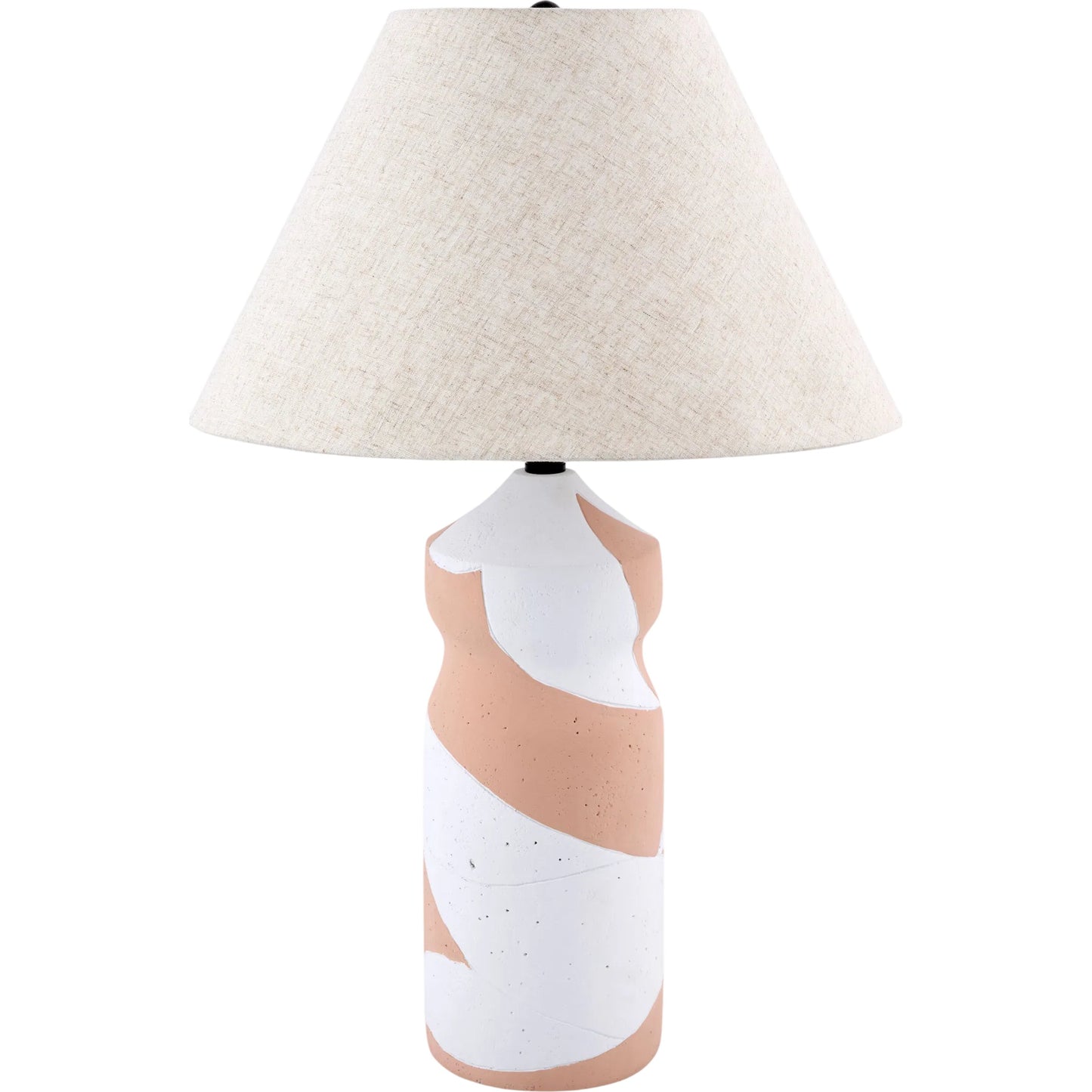 000 SI-2631665 | Primary Silo | Rovyn Accent Table Lamp by Livabliss in painted. Made from cement, linen, plastic, resin in a unique style.
