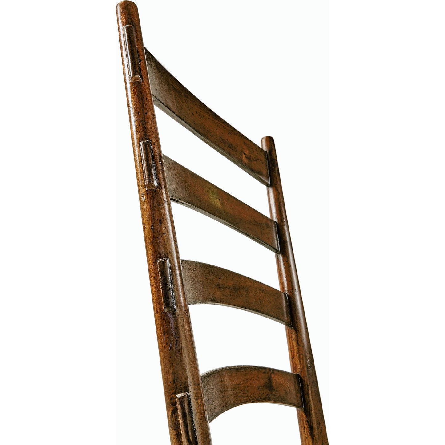 002 SI-2186370 | Closeup | Casual Accents Walnut Dining Chair by Jonathan Charles in medium walnut. Made from acacia, foam, fabric in a modern style.