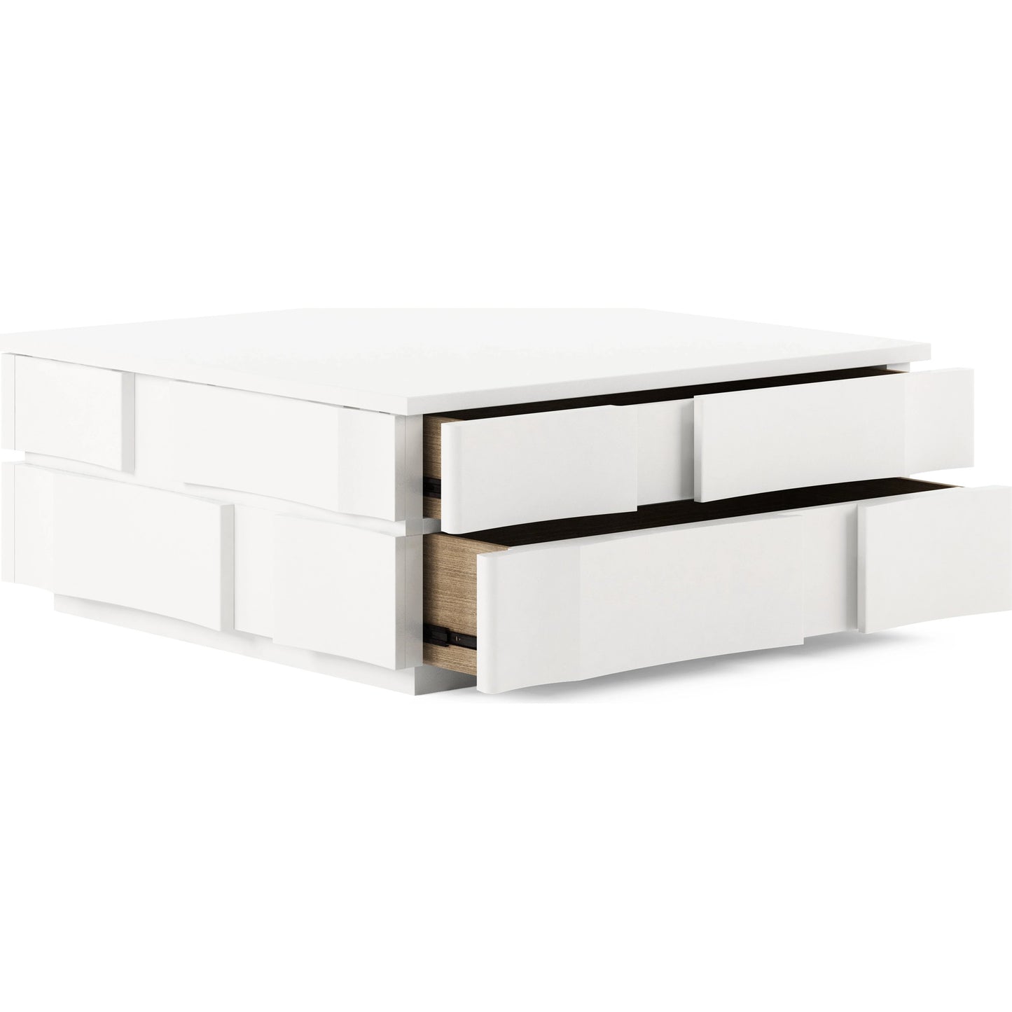 003 SI-2065179 | Additional Silo | Portico Square Cocktail Table by A.R.T. Furniture in stucco white. Made from parawood solids, resin in a modern style.