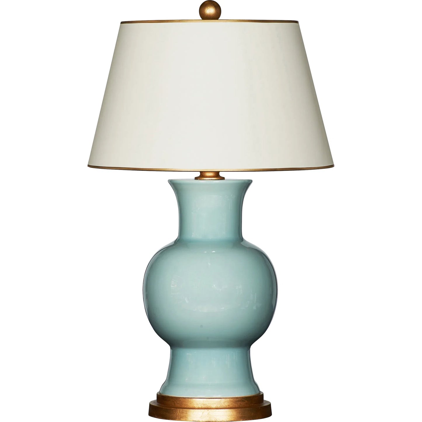 001 SI-2334392 | Primary Silo | Juliette Celadon Lamp by Bradburn Home. Made from ceramic in a unique style.