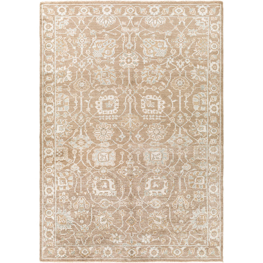 Royal Rug - 26039 by Surya in taupe, light beige, gray, slate. Made from 100% viscose in a unique style.