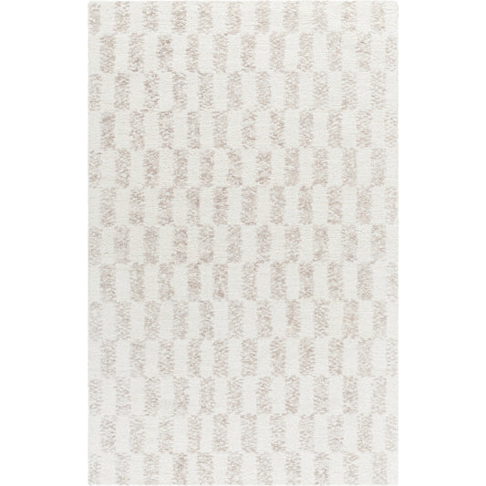 001 SI-2167597,SI-2167599,SI-2167600,SI-2167601,SI-2167602 | Primary Silo | Rize RZE-2300 Rug by Livabliss in ivory, taupe. Made from wool in a unique style.