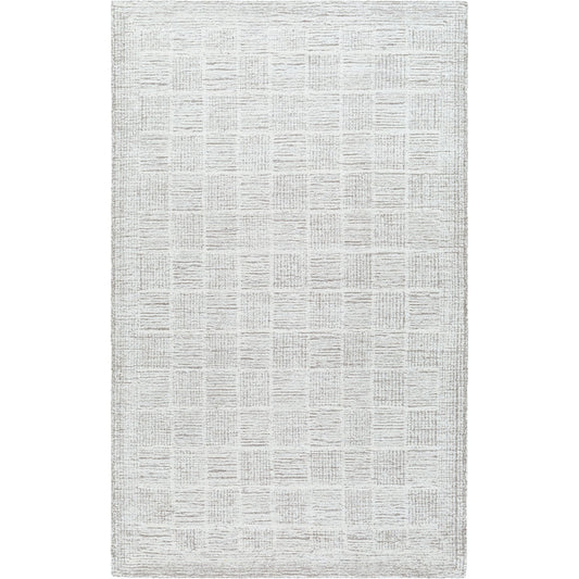 Rize Rug - 488607 by Livabliss in ivory, dove gray, ash, pearl. Made from wool in a unique style.