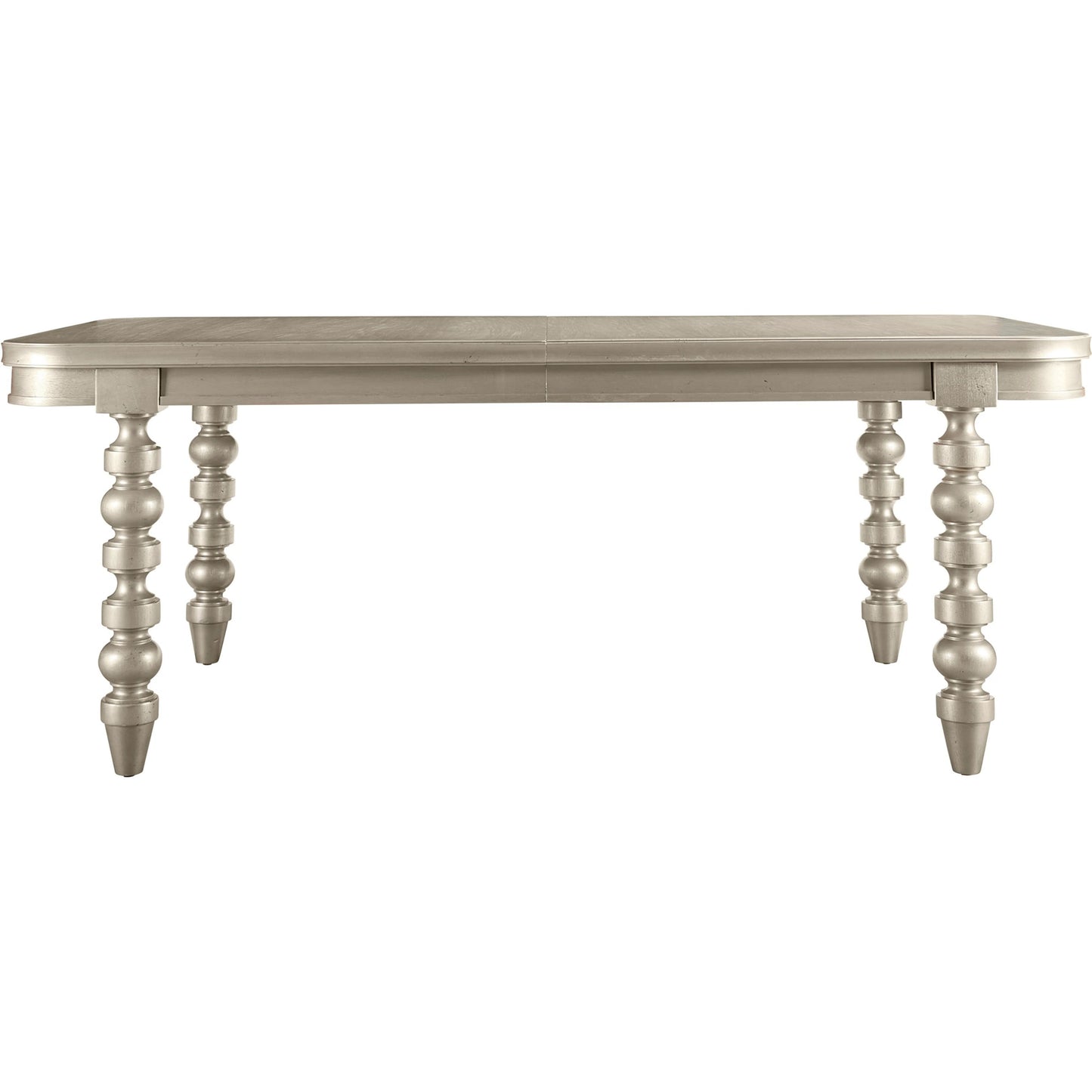 002 SI-1946525 | Additional Silo | Morrissey Oldham Extendable Dining Table by A.R.T. Furniture in silver and bezel. Made from parawood solids, primavera veneers in a transitional style.