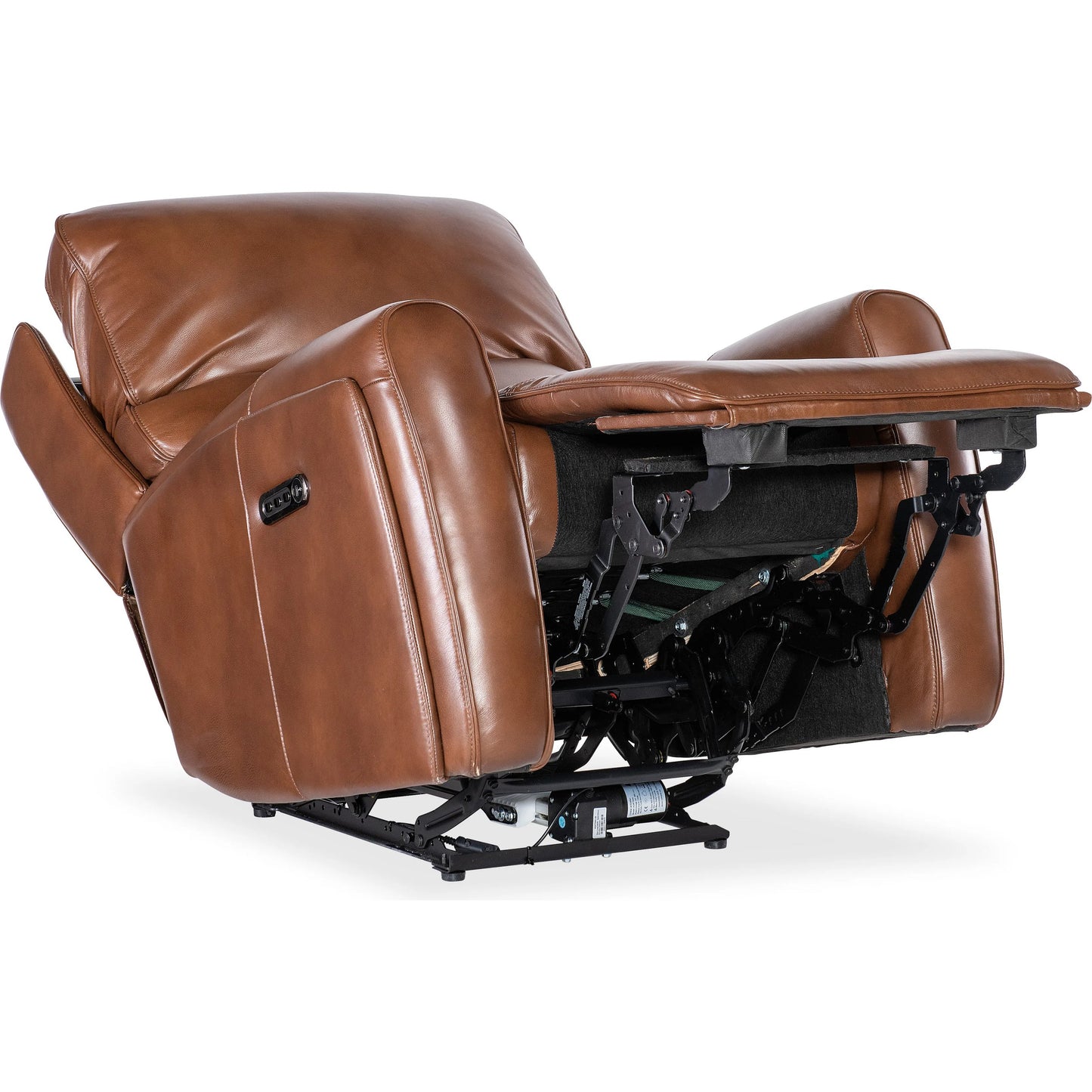 003 SI-2250816 | Additional Silo | Crosby Zero Gravity Power Recliner with Power Headrest and Lumbar by Hooker Furniture in brown. Made from unique in a traditional style.