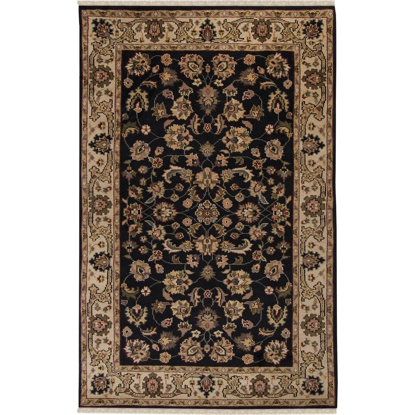 001 SI-2054629 | Primary Silo | Adana Rug - 8579 by Surya in black. Made from face: 100% new zealand wool in a unique style.