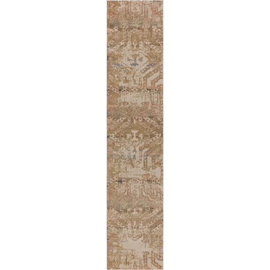 Sanaa by Nikki Chu SBC04 Rug by Jaipur Living in tan, gray. Made from 78% polypropylene 22% polyester in a unique style.