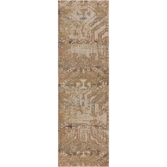 Sanaa by Nikki Chu SBC04 Rug by Jaipur Living in tan, gray. Made from 78% polypropylene 22% polyester in a unique style.