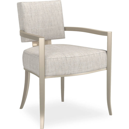 Reserved Seating Arm Chair by Caracole. Made from unique in a transitional style.