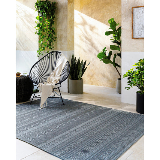 Sandra Rug - 529819 by Livabliss in charcoal, gray. Made from polypropylene in a unique style.