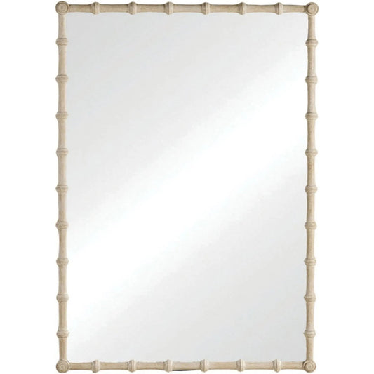 Bywater Mirror by Jonathan Charles in washed acacia. Made from unique in a transitional style.