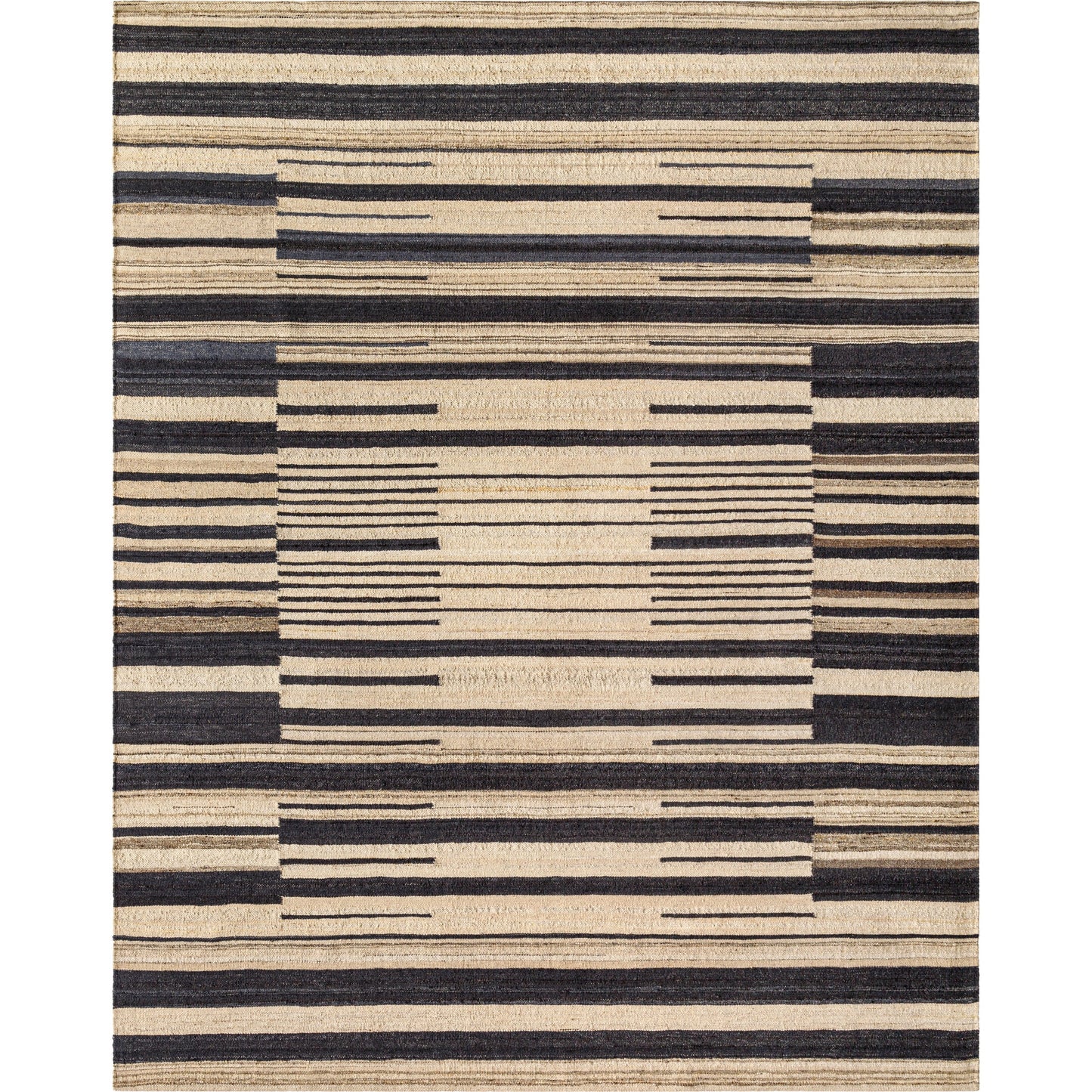 001 SI-2051891,SI-2051892,SI-2051893,SI-2051894 | Additional Silo | Stockholm Rug - 488268 by Surya in charcoal, slate, ivory, taupe. Made from face: 80% wool, 20% cotton, warp: 20% cotton in a unique style.