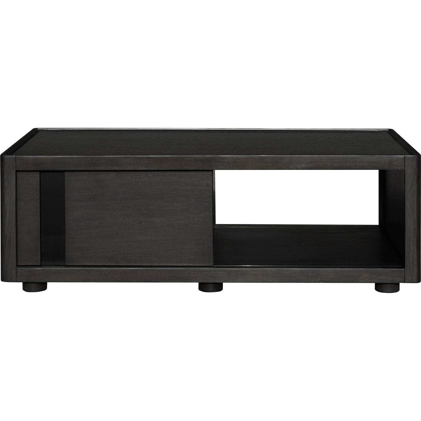 004 SI-2133351 | Additional Silo | Shaye Coffee Table by Surya. Made from top: wood veneer, manufactured wood, steel, base: oak in a modern style.