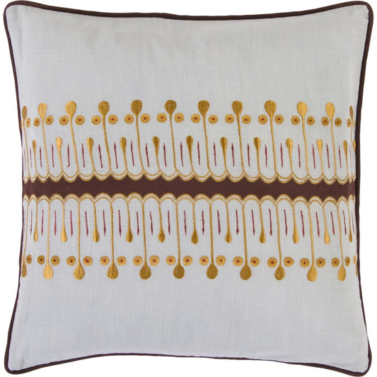 001 O-SURYA-SI2015-1818D,O-SURYA-SI2015-1818P | Primary Silo | Decorative Pillows Indoor/Outdoor by Surya in chocolate, slate, gold, rust. Made from unique in a eclectic & global style.