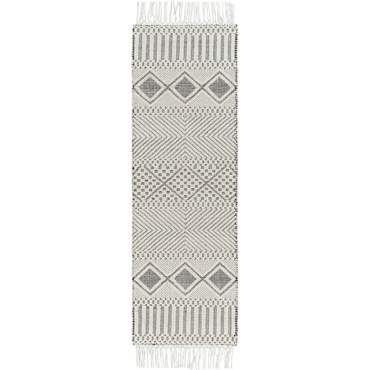 Saint Clair Rug - 27900 by Livabliss in black, cream. Made from 100% new zealand wool in a unique style.