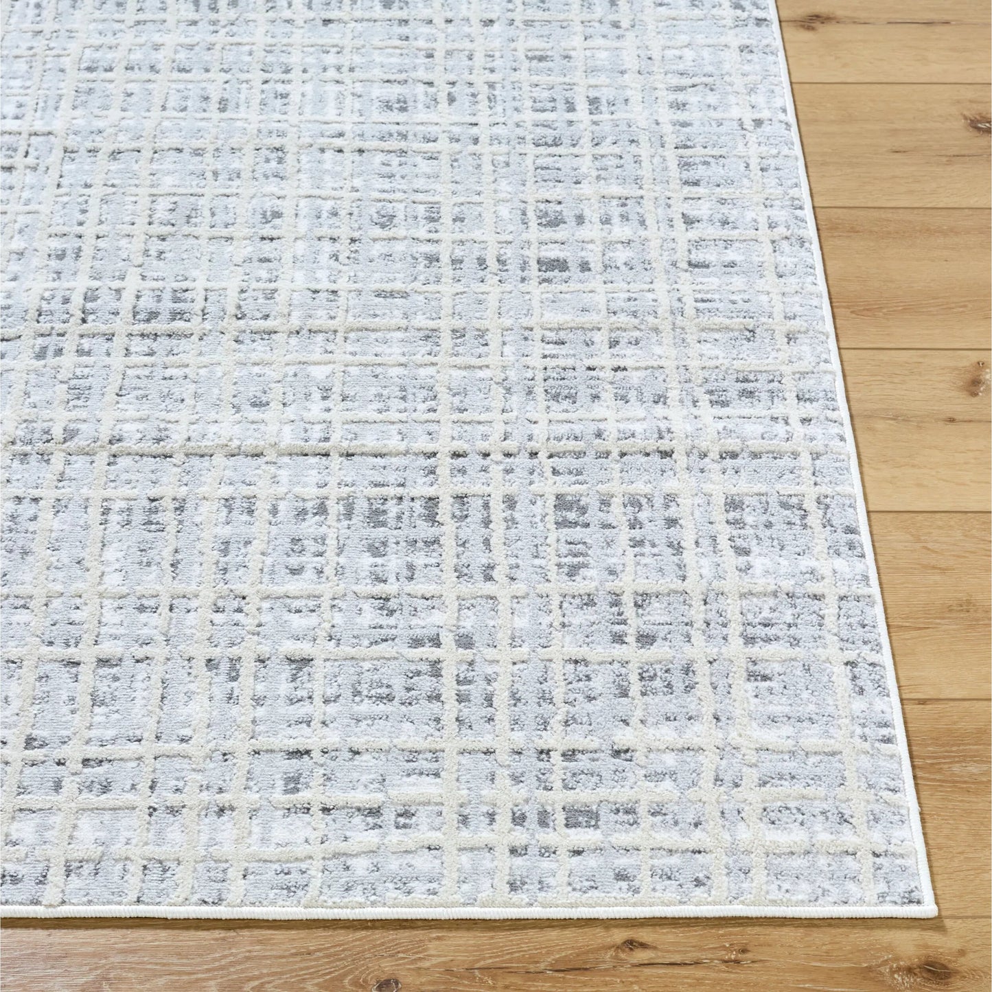 003 SI-2169036,SI-2169037 | Closeup | Siyah Rug - 537430 by Livabliss in light silver, silver, metallic - silver, sage. Made from polyester, polypropylene in a unique style.