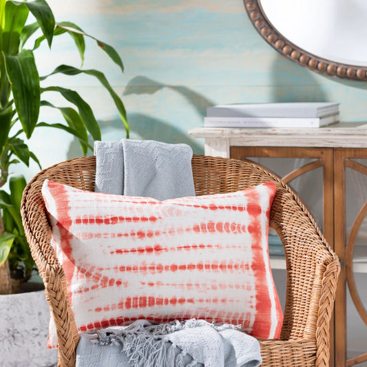 Suji Indoor/Outdoor Pillow by Surya. Made from 100% cotton in a eclectic & global style.