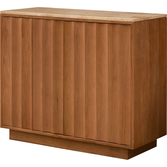 Skopa Cabinet by Surya. Made from marble, white oak in a transitional style.