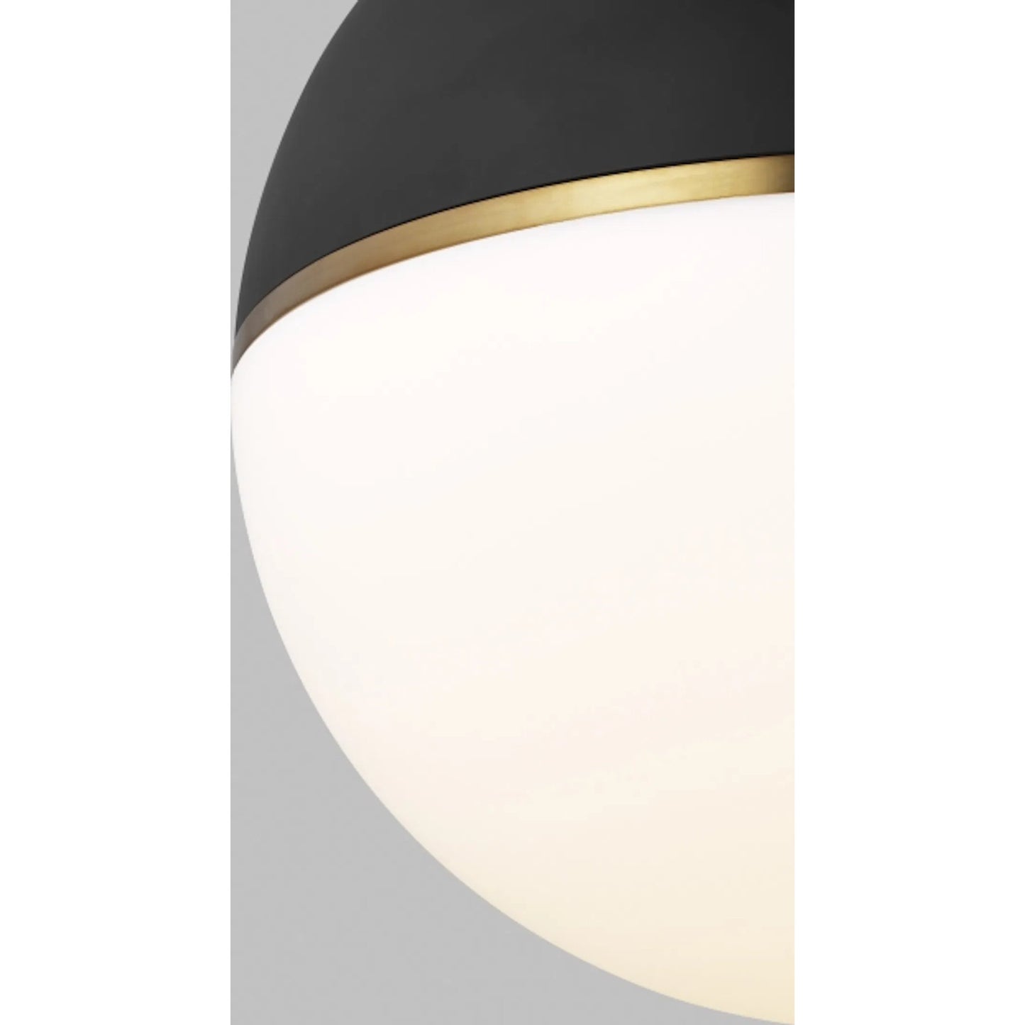 004 SI-2231552 | Closeup | Akova X-Large Pendant by Visual Comfort & Co. in white. Made from aluminum in a unique style.
