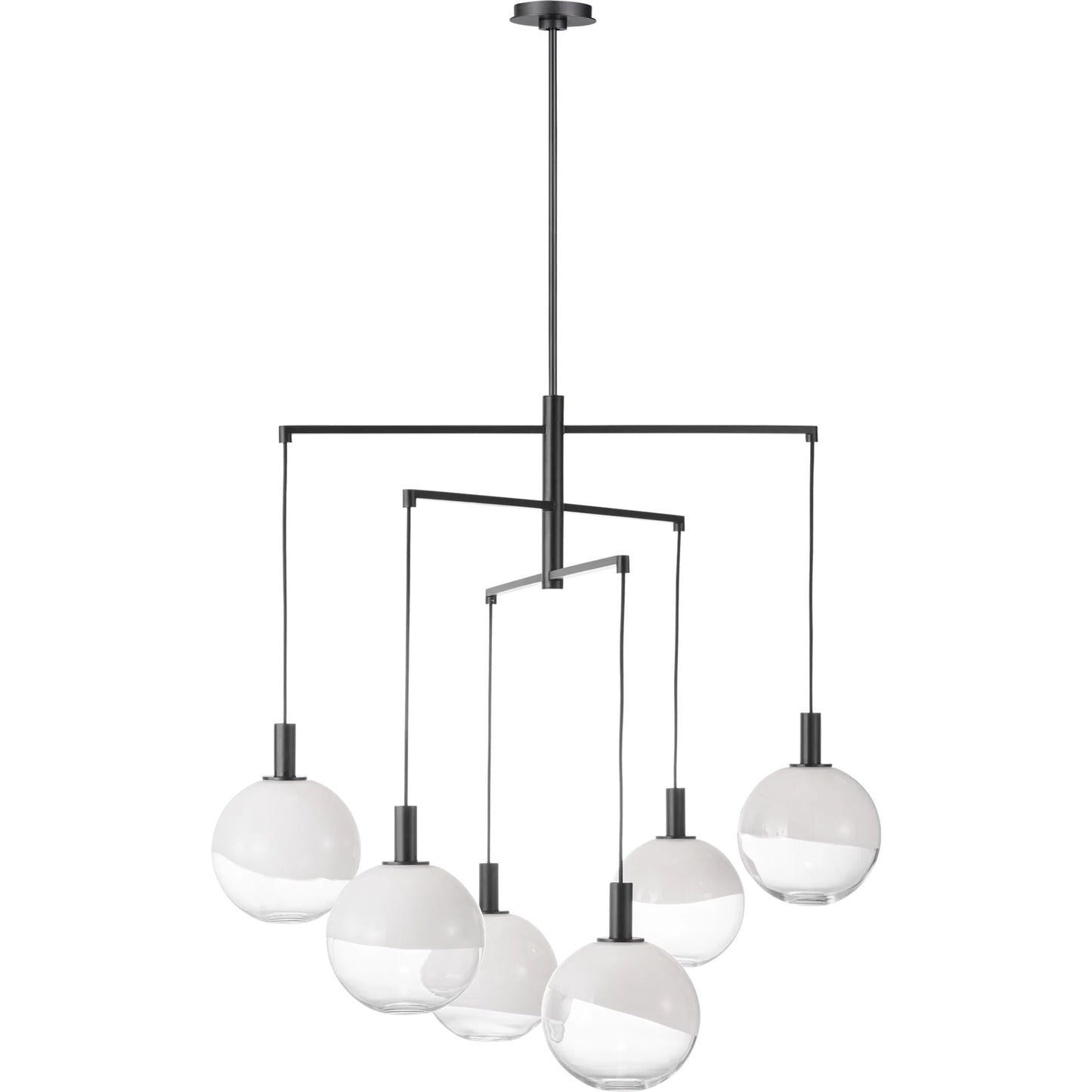 001 SI-2457459 | Primary Silo | Torian Chandelier by Visual Comfort & Co.. Made from steel in a modern style.