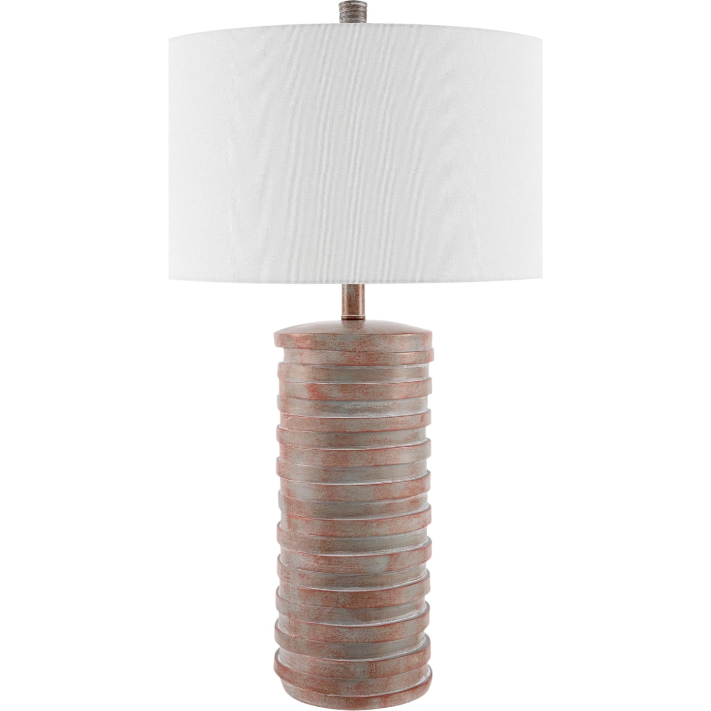 002 SI-2460524 | Primary Silo | Sulak Accent Table Lamp by Surya in painted. Made from resin, linen, plastic in a unique style.