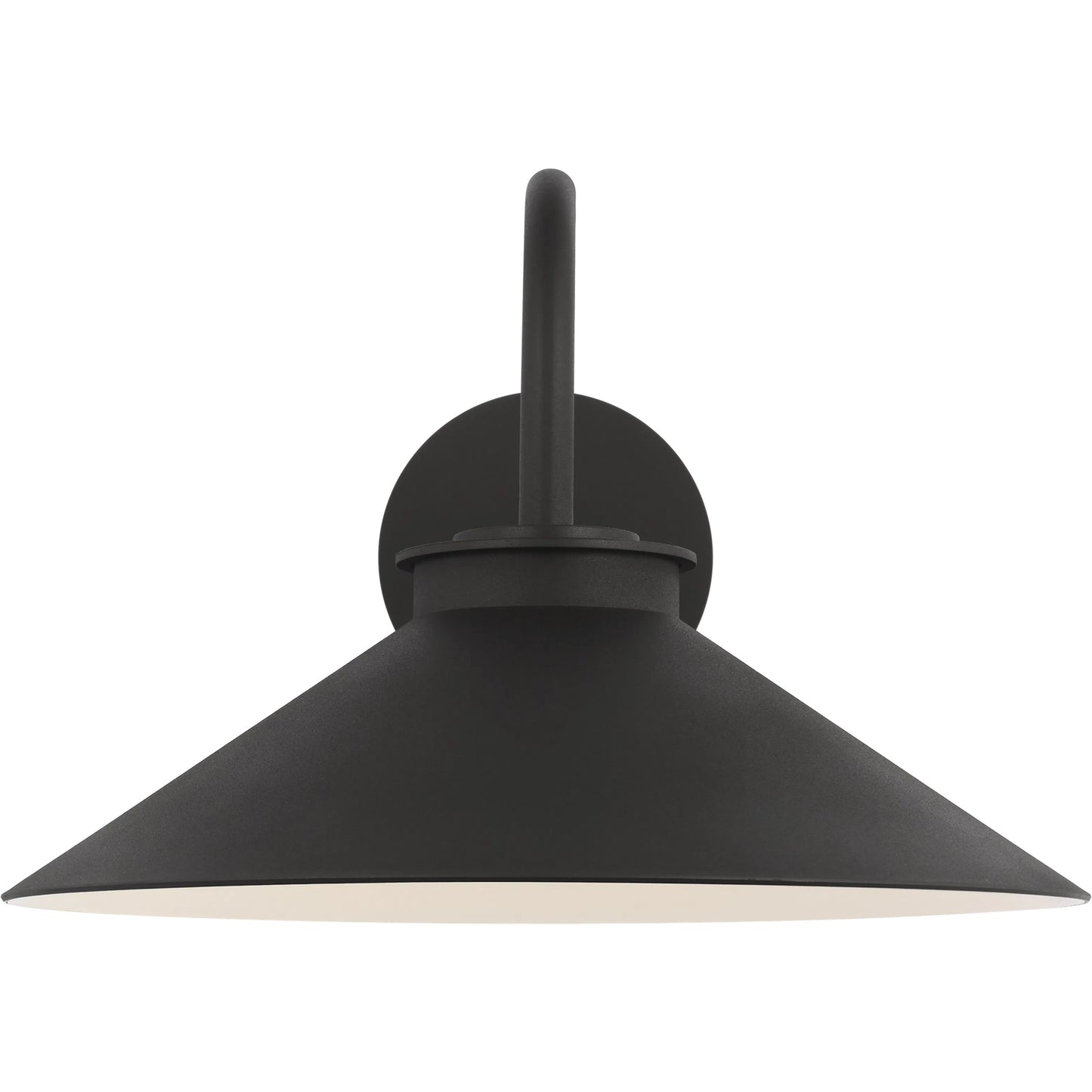 001 SI-2238100 | Primary Silo | Modern Barn Light Large Wall Lantern by Visual Comfort & Co. in textured black. Made from stainless steel in a traditional style.