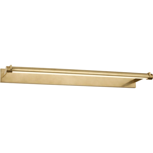 Katan 30" Picture Light by Visual Comfort & Co.. Made from brass in a transitional style.