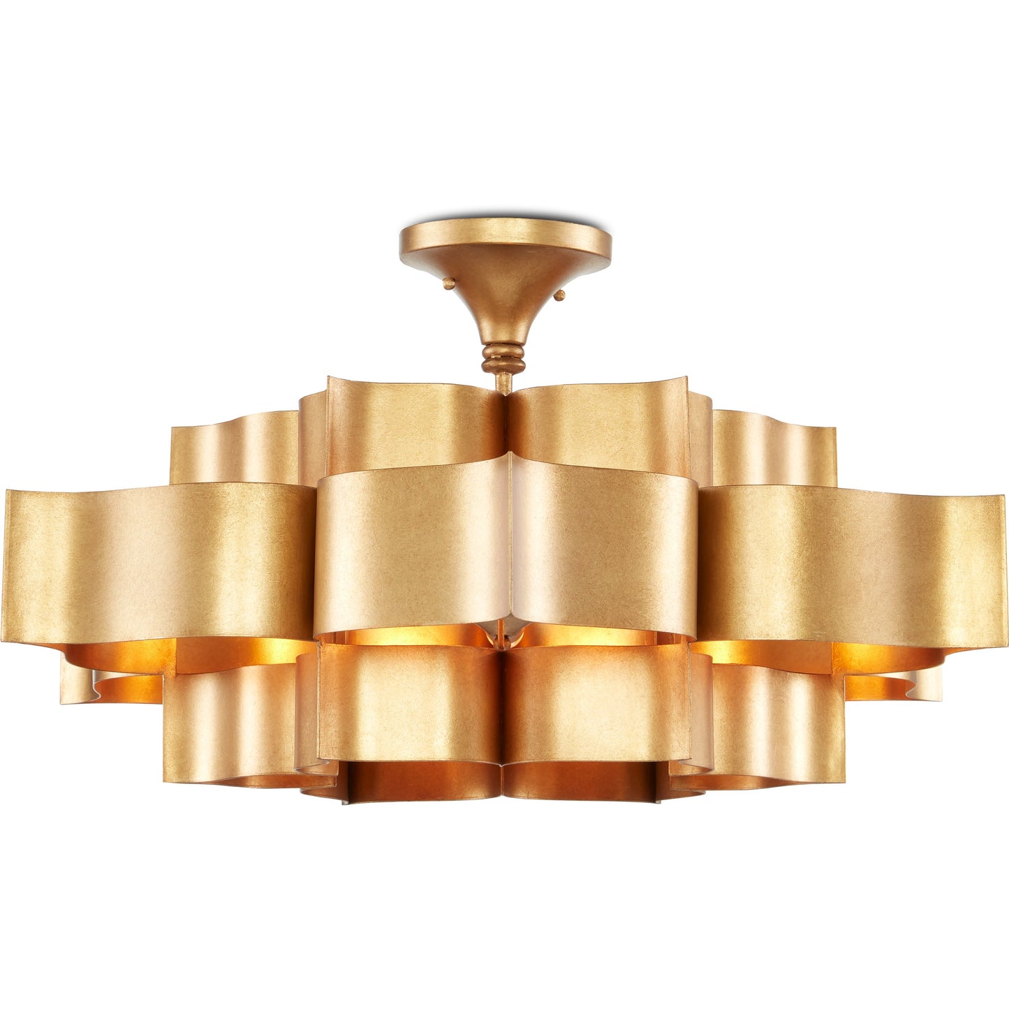 044 S-223840 | Additional Silo | Grand Lotus Chandelier by Currey and Company. Made from unique in a modern style.