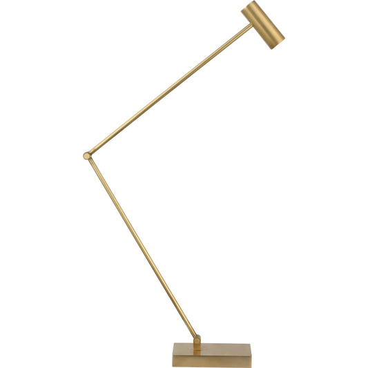 Ponte Table Lamp by Visual Comfort & Co.. Made from aluminum or brass in a transitional style.