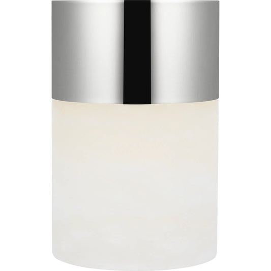 Caspe Alabaster 6" Rechargeable Table Lamp by Visual Comfort & Co.. Made from brass in a modern style.
