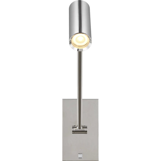 Ponte Small Task Sconce by Visual Comfort & Co.. Made from steel or brass in a transitional style.