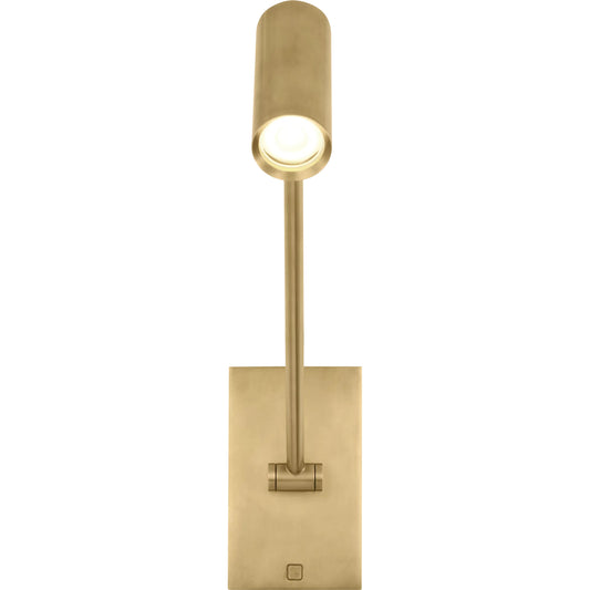 Ponte Small Task Sconce by Visual Comfort & Co.. Made from steel or brass in a transitional style.