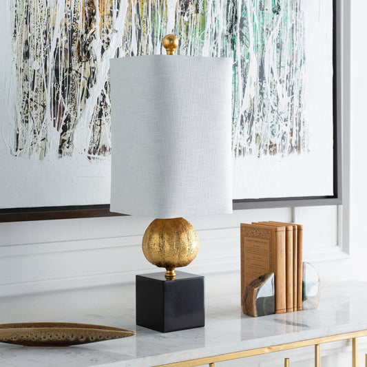 St. Martin - 19801 by Livabliss in n/a, white and base gilded. Made from linen, polyester, metal, resin, 100% metal in a modern style.